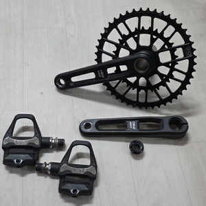 컴팩트 크랭크 160mm, 로드 클릿페달(시마노용)