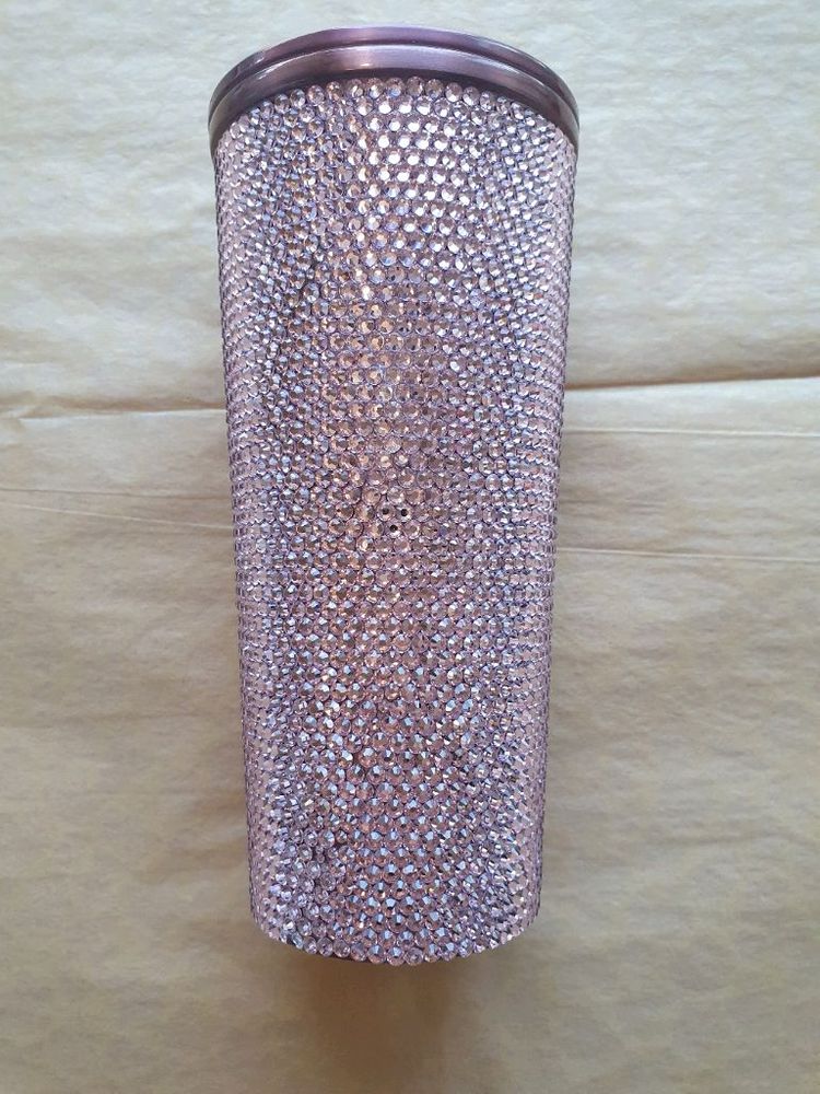 스타벅스 SS 블랙핑크 라인스톤 콜드컵 473ml <실사하실분>--1