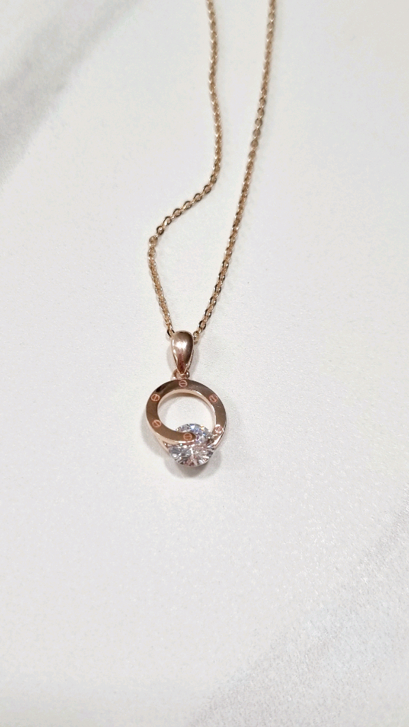 14k핑크골드 펜던트(체인제외) 이미지