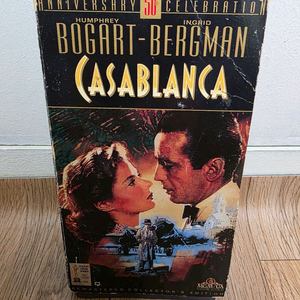영화 카사블랑카 비디오 테이프 (영문판)