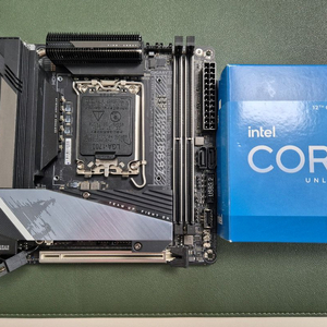 (보드셋) 12600K / Z690i GIGABYTE Z690I AORUS ULTRA
