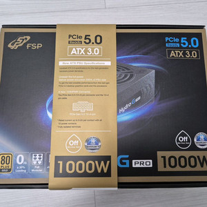 FSP HYDRO G PRO 1000W 80PLUS골드 풀모듈러 ATX3.0
