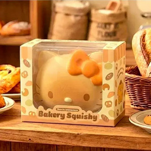 정품 산리오 헬로키티 베이커리 스퀴시 인형