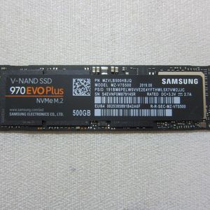 삼성전자 970 EVO Plus M.2 NVMe 500G