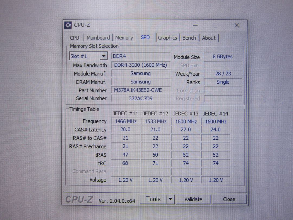 삼성전자 DDR4-3200 16G(8Gx2) (PC4-25600)--2