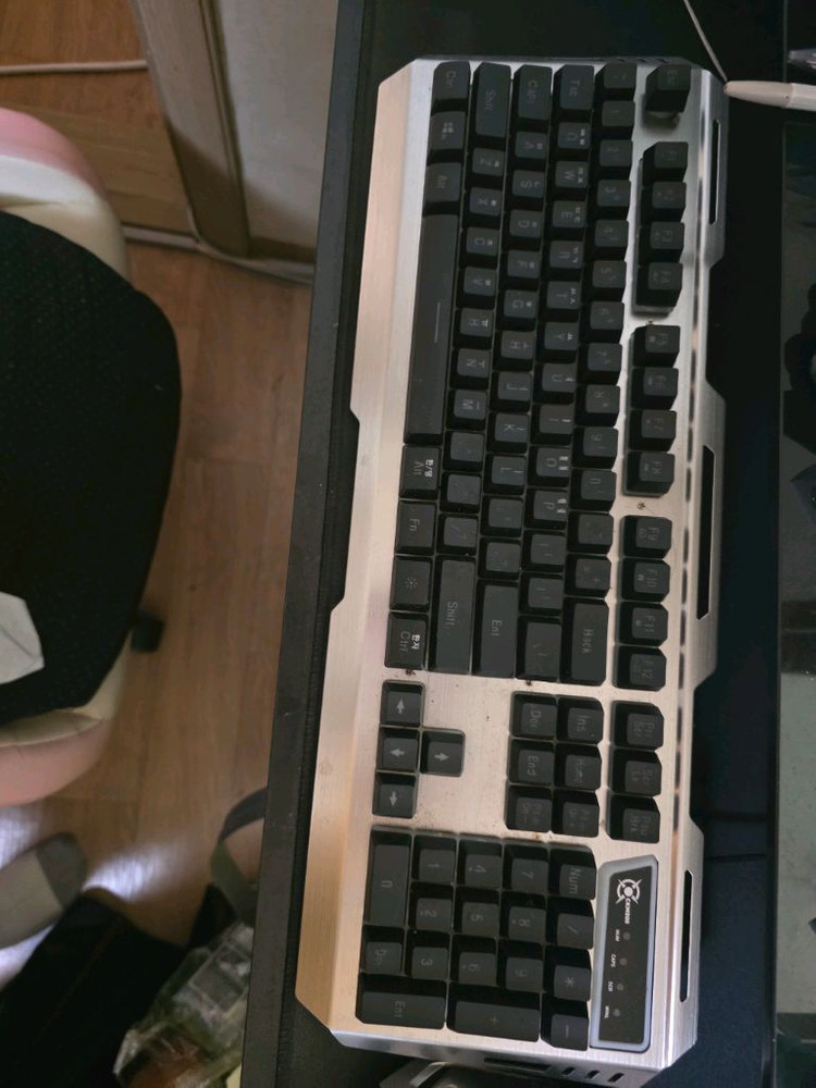 컴퓨터 모니터 본체 게이밍 레이싱 키보드 + 마우스 세트--1