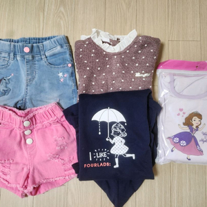 여아 옷 110~120 이미지