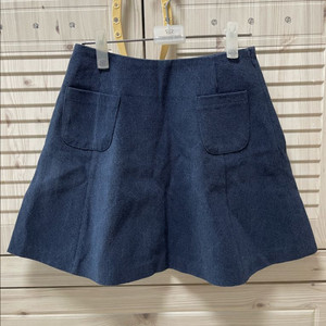 (택달린 새상품)데님A라인 봄 스커트(s