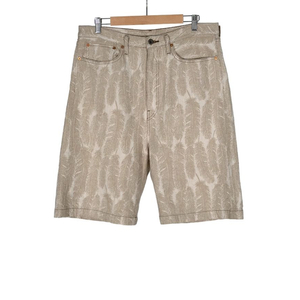 36] 캐피탈 페더 깃털 데님 쇼츠 버뮤다 팬츠 반바지