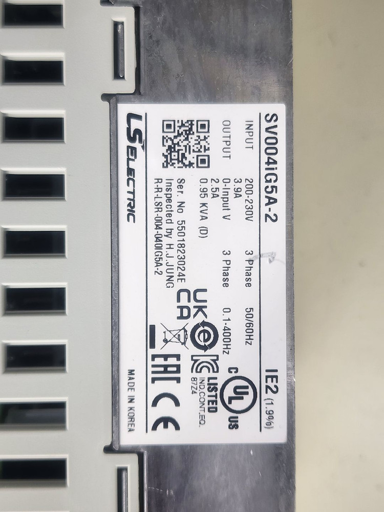 LS Starvert iG5A 인버터 이미지