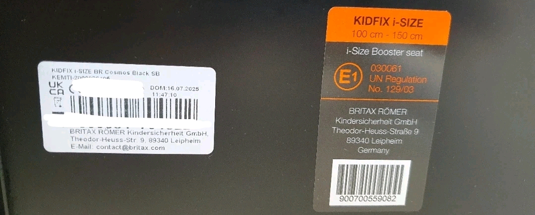 브라이텍스 키드픽스 아이사이즈+보호매트 새상품(아이소픽스 전용)--7