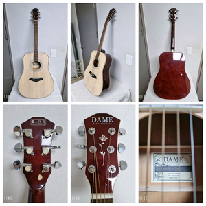 DAME 데임 통기타 LILIES 70SPNA