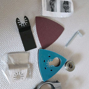 그라인더를 멀티 커터로 변환할 수 있는 어댑터