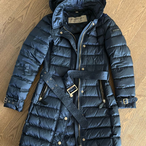 버버리 정품 애쉬무어 네이비 롱패딩 상태 최상 (xs) 이미지
