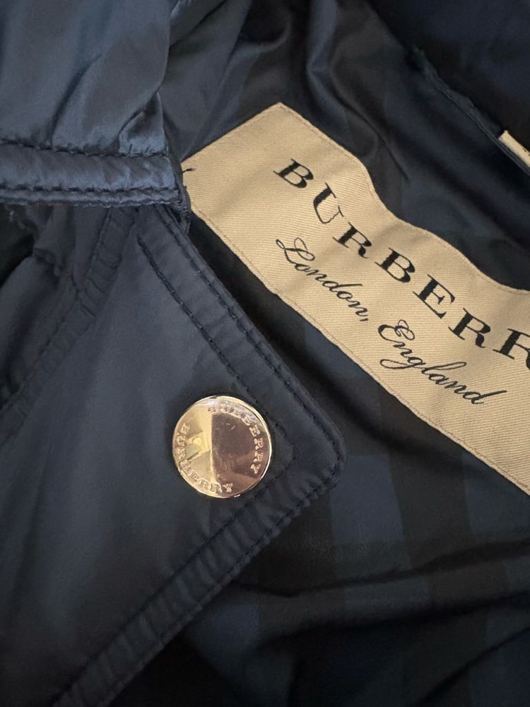 버버리 정품 애쉬무어 네이비 롱패딩 상태 최상 (xs) 이미지