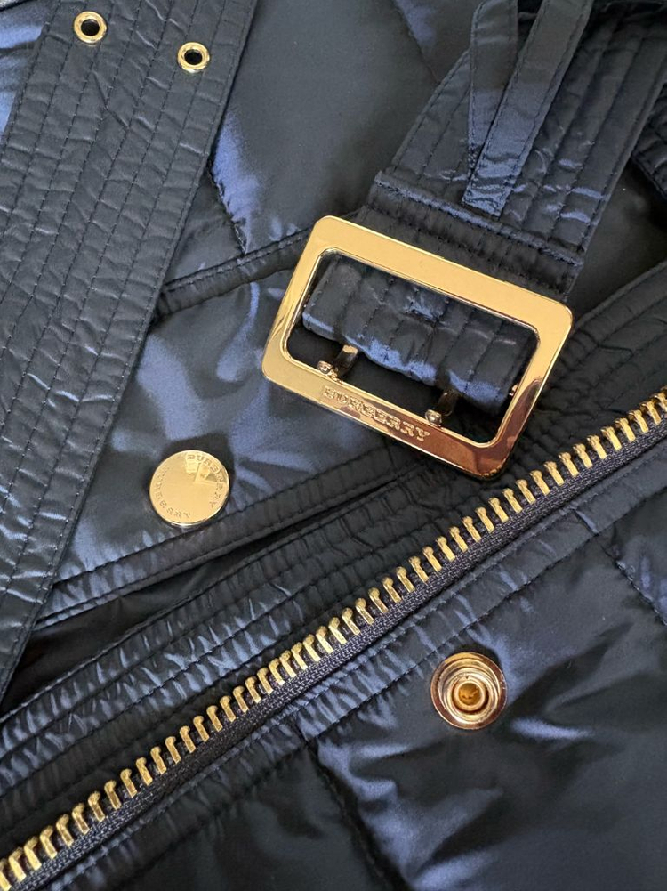 버버리 정품 애쉬무어 네이비 롱패딩 상태 최상 (xs) 이미지