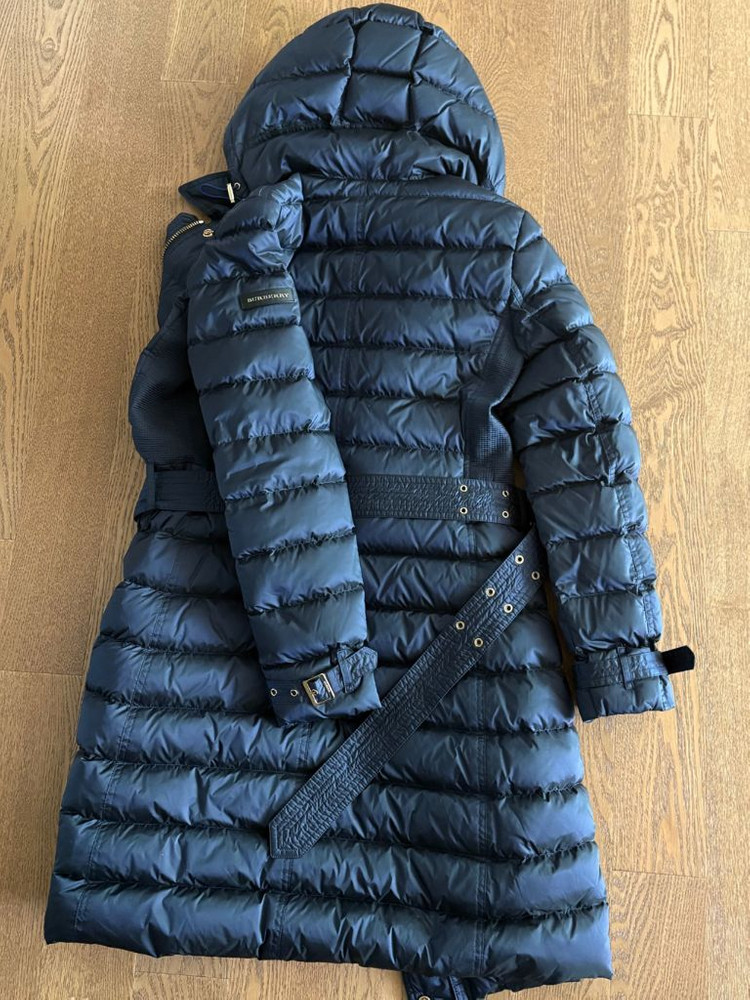 버버리 정품 애쉬무어 네이비 롱패딩 상태 최상 (xs) 이미지