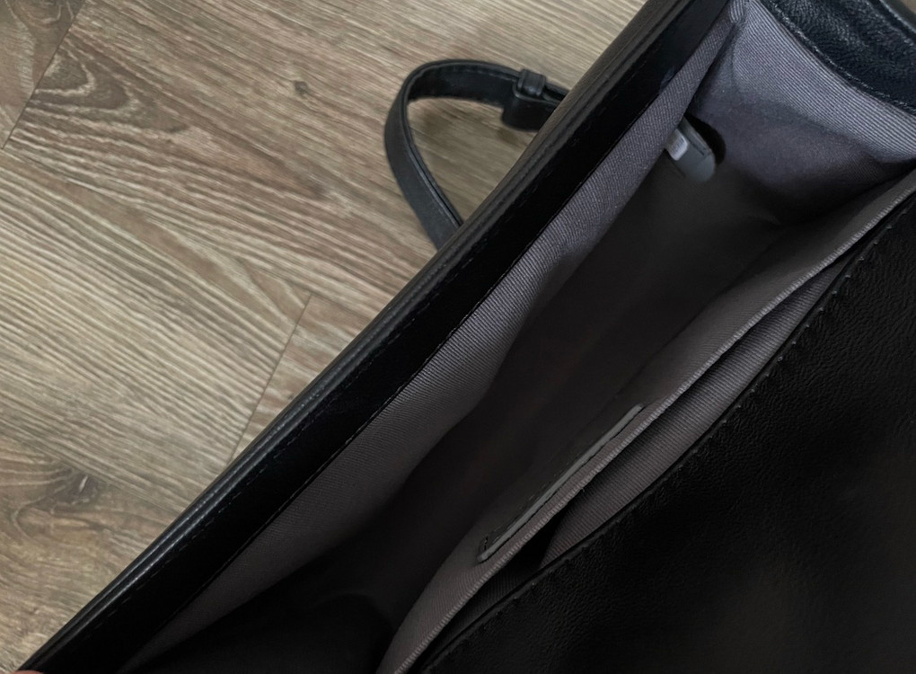 샤넬 보이백 샴골--3