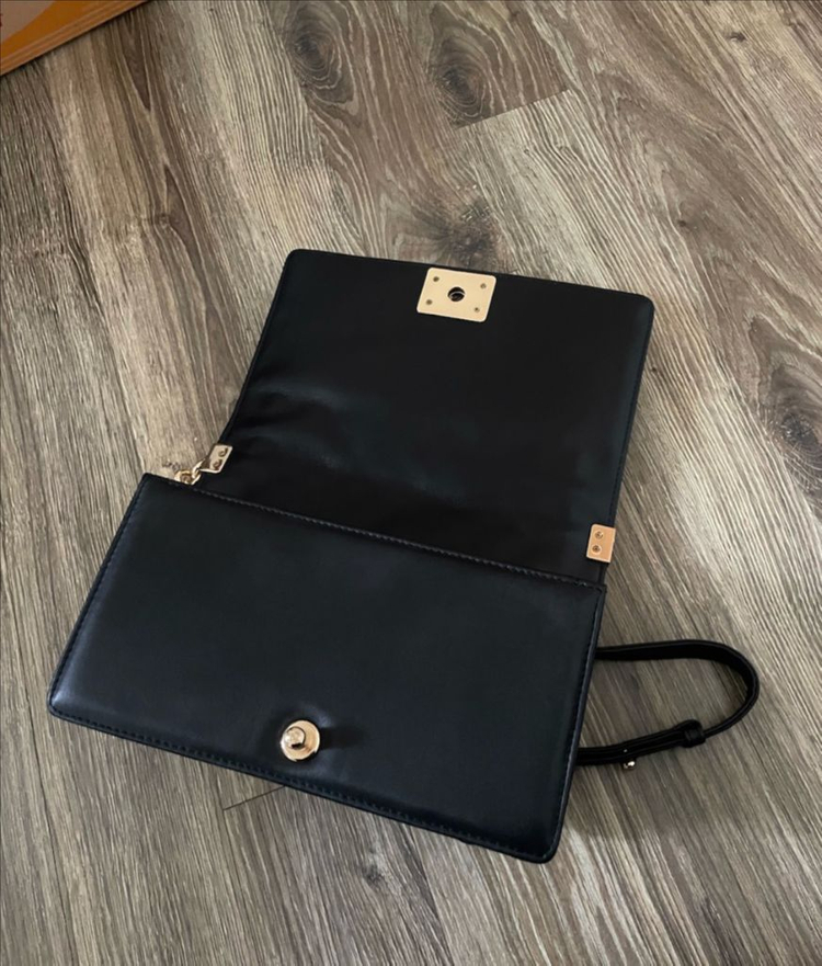 샤넬 보이백 샴골--4