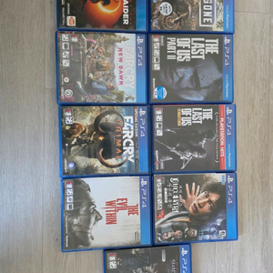 플스4 게임타이틀 9종 일괄