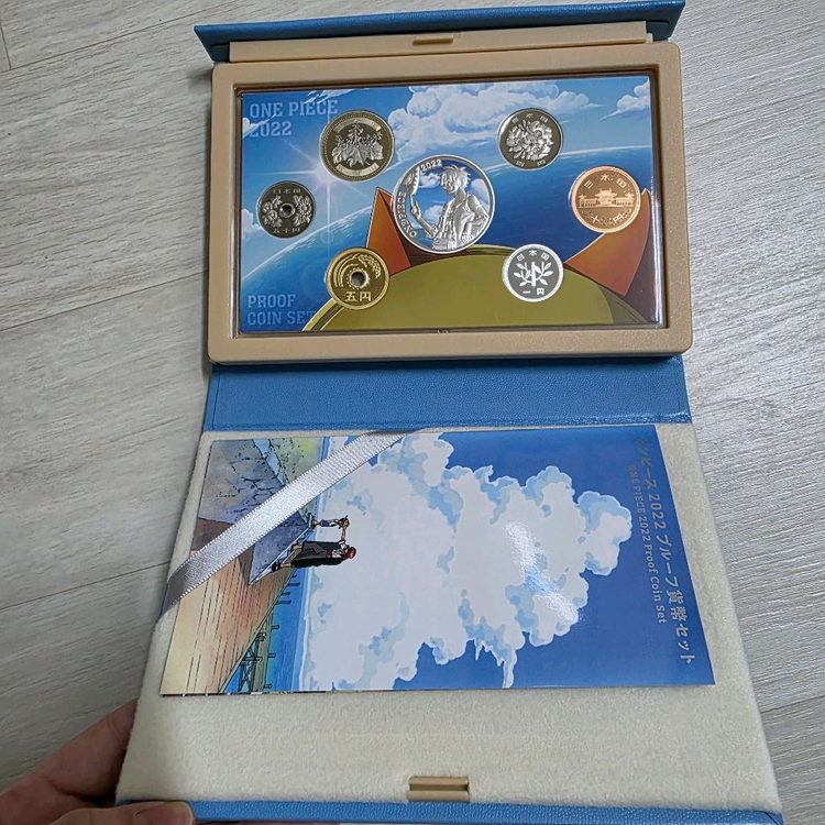 원피스 2022 기념 프루프 주화 민트세트--2