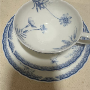 (소장품) 일본산 노리다케 모닝포레스트 홍차잔 1조 세트 이미지