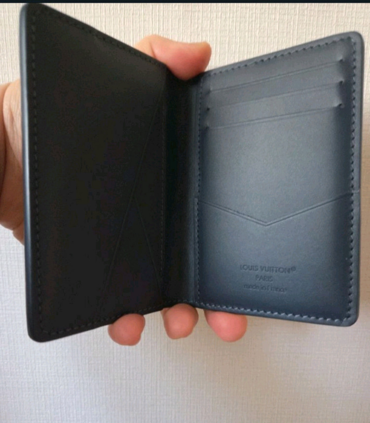 (새상품) 루이비통 쉐도우 네이비 오거나이저 카드지갑--3