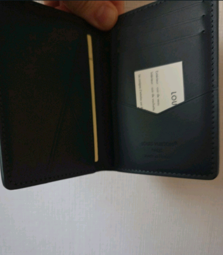 (새상품) 루이비통 쉐도우 네이비 오거나이저 카드지갑--8