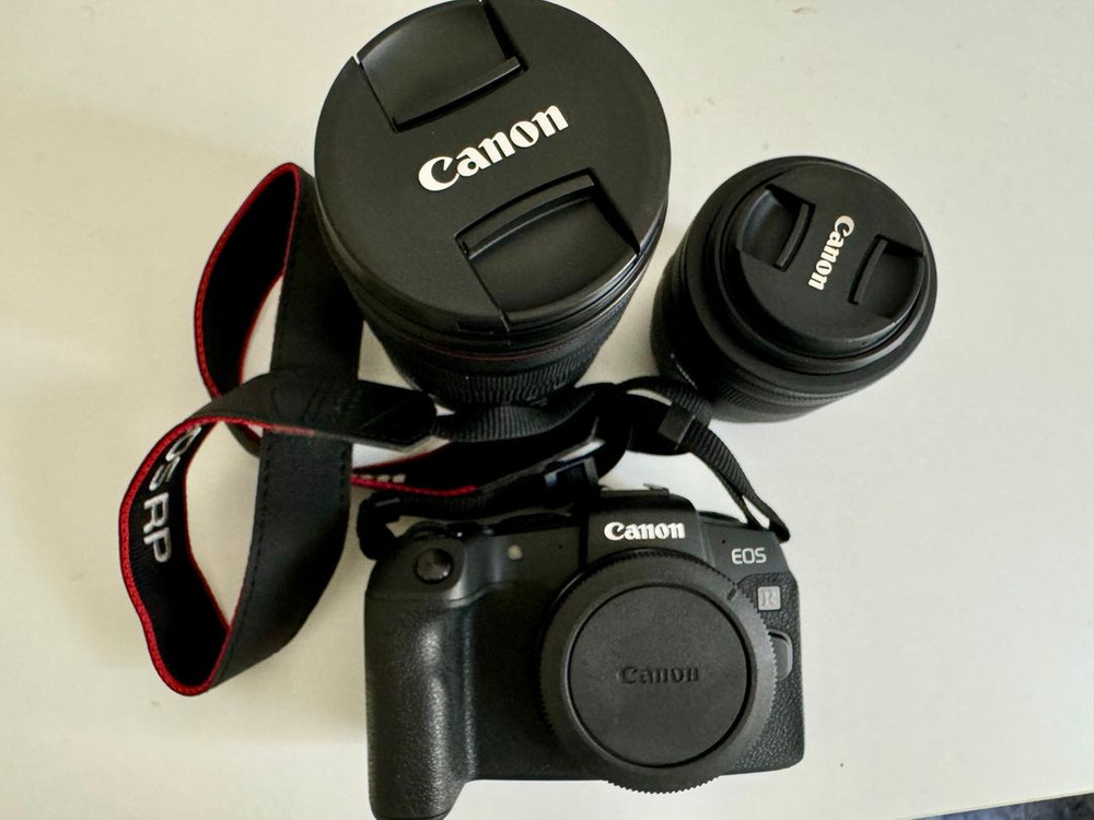 캐논 카메라 렌즈(EOS RP/RF24-105mm/RF35mm) 이미지