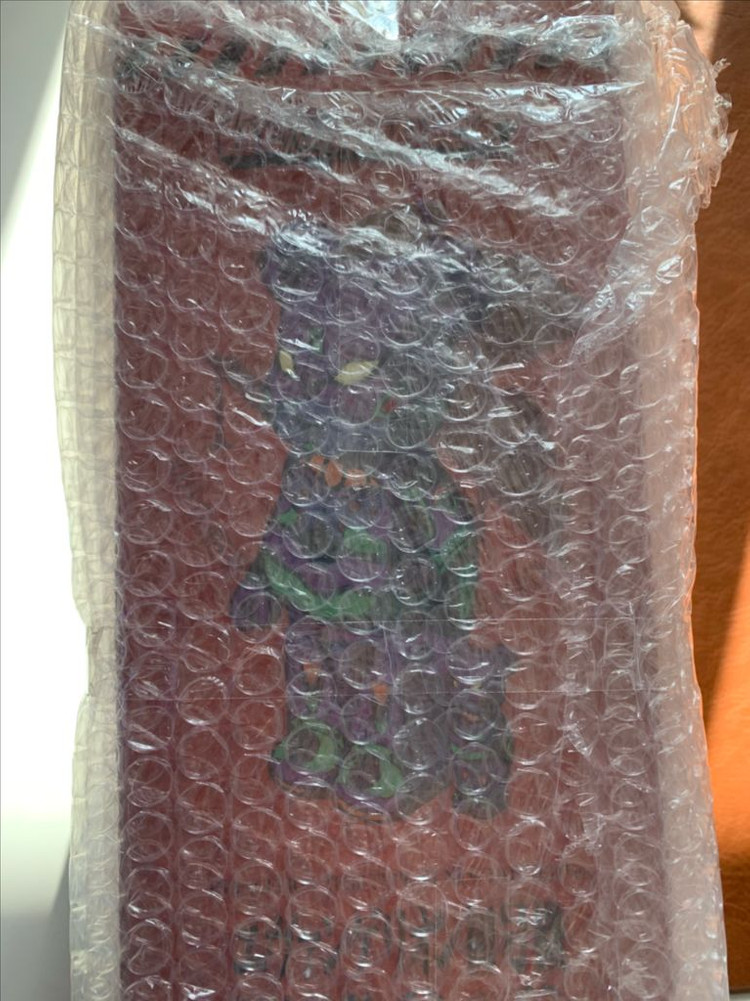 에반게리온 초호기 베어브릭 400%+100% 미개봉 이미지