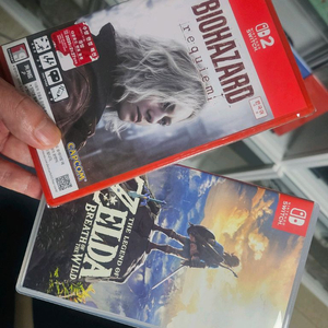 스위치 바하 레퀴엠 미개봉 젤다야숨 개봉 팝니다.