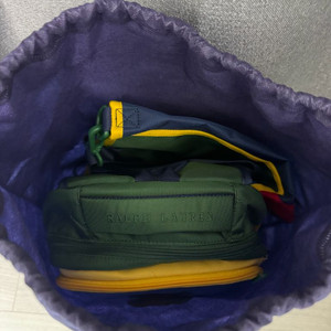 폴로 키즈 남아 8-18세 컬러블록 백팩 앤 슈즈 백 세트(CWPOACCY9P20119410)