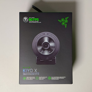 레이저 키요 X 웹캠 미개봉 RAZER KIYO X