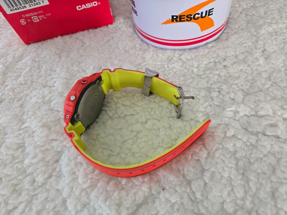 G-Shock 지샥 GW-B5600FB-4JR 고베시 소방국 구조대 50주년 한정판 모델--2