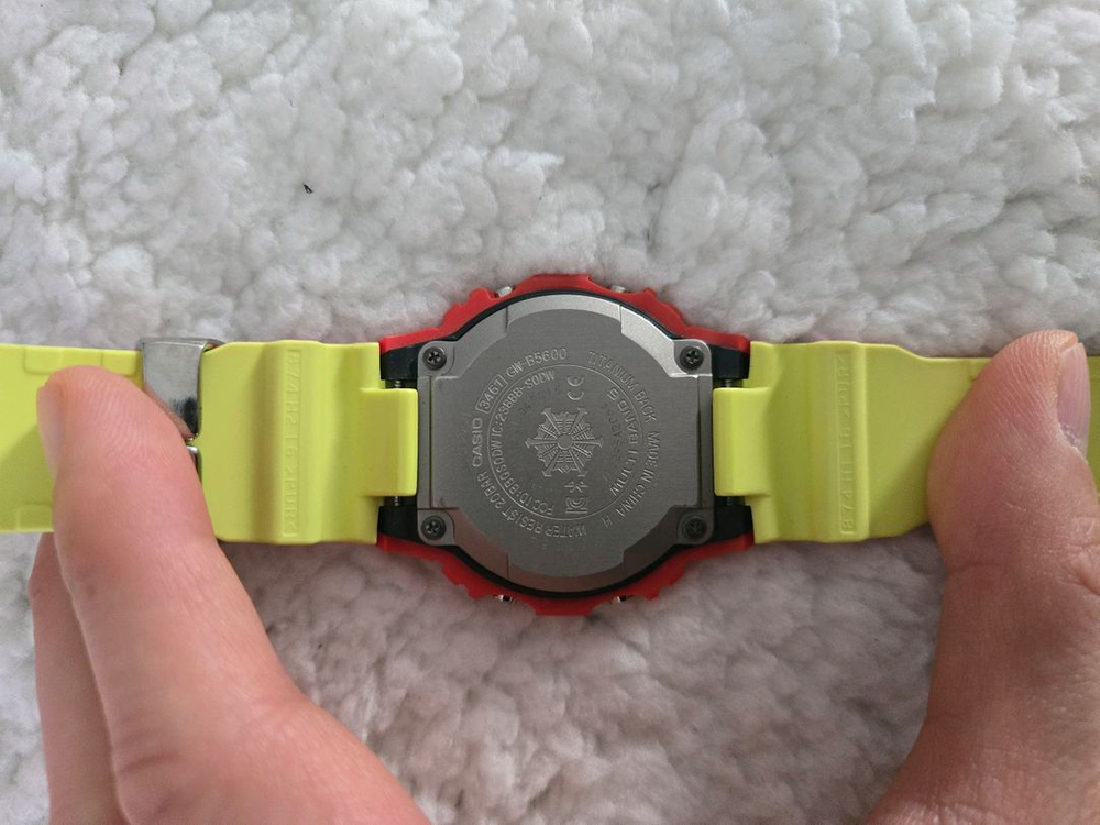 G-Shock 지샥 GW-B5600FB-4JR 고베시 소방국 구조대 50주년 한정판 모델--5