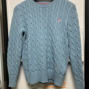 폴로 보이즈 케이블 니트 스웨터 m 이미지