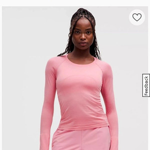 룰루레몬 스위프틀리 긴팔 새상품