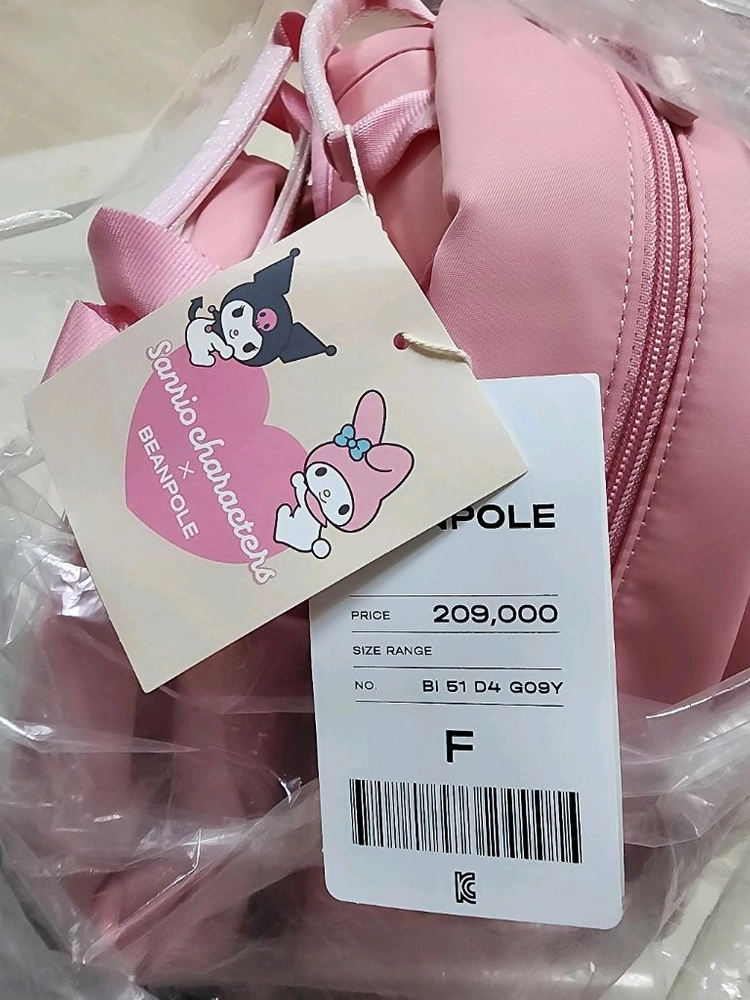 (새상품)빈폴키즈 마이멜로디 책가방 세트 새학기 입학선물 이미지