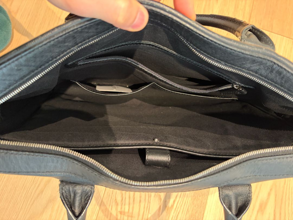 질스튜어트뉴욕 맨 사피아노 가죽 서류가방(브리프케이스)--5