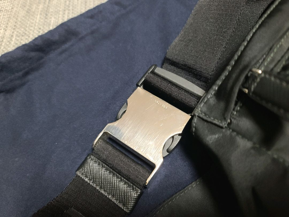 프라다 벨트백 2vl132 힙색 크로스백 바디백--2