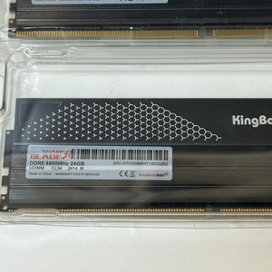 KingBanK DDR5 48GB(24GBx2) 6800mhz 램
