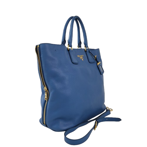 정품 프라다 BN2419 비텔로 다이노 집업 2-WAY 백--1