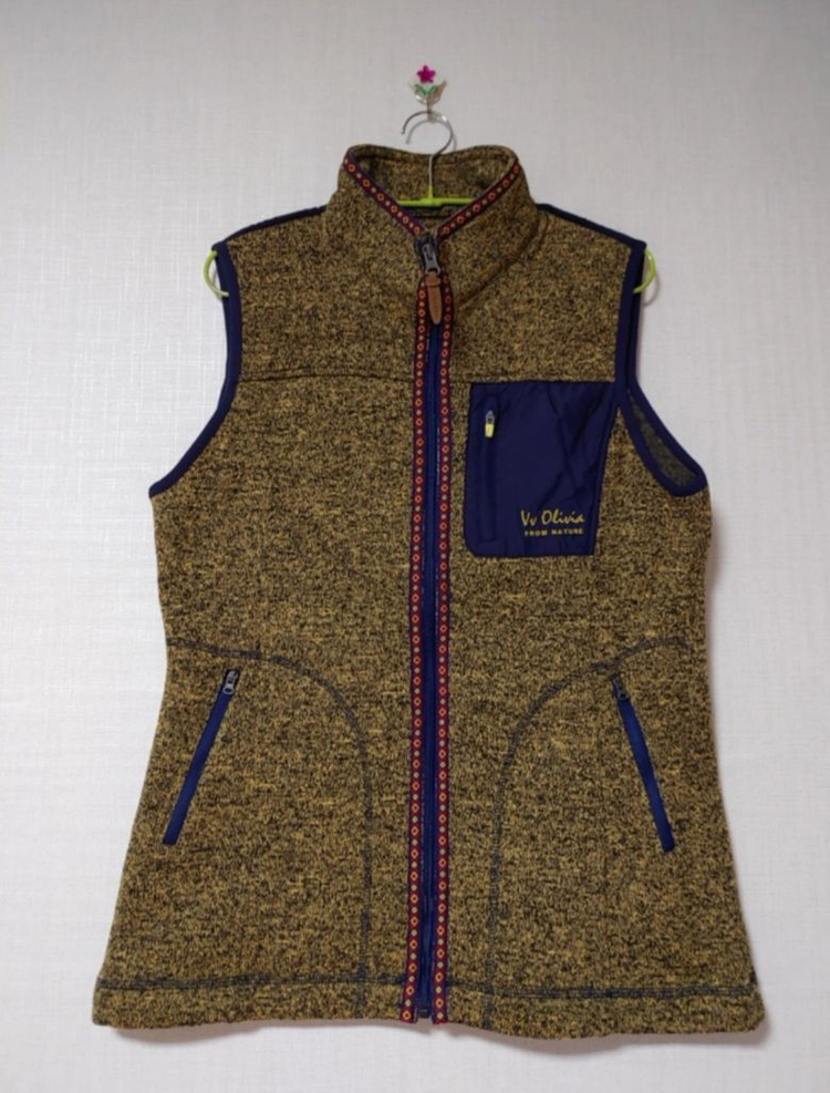 (15%) 비비올리비아 조끼 후드 탈부착 사파리 재킷--6