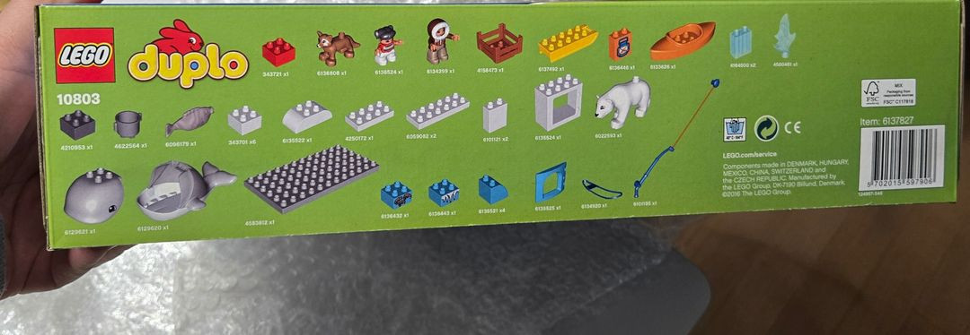 레고 듀플로 10803 북극의 동물들 미개봉 이미지