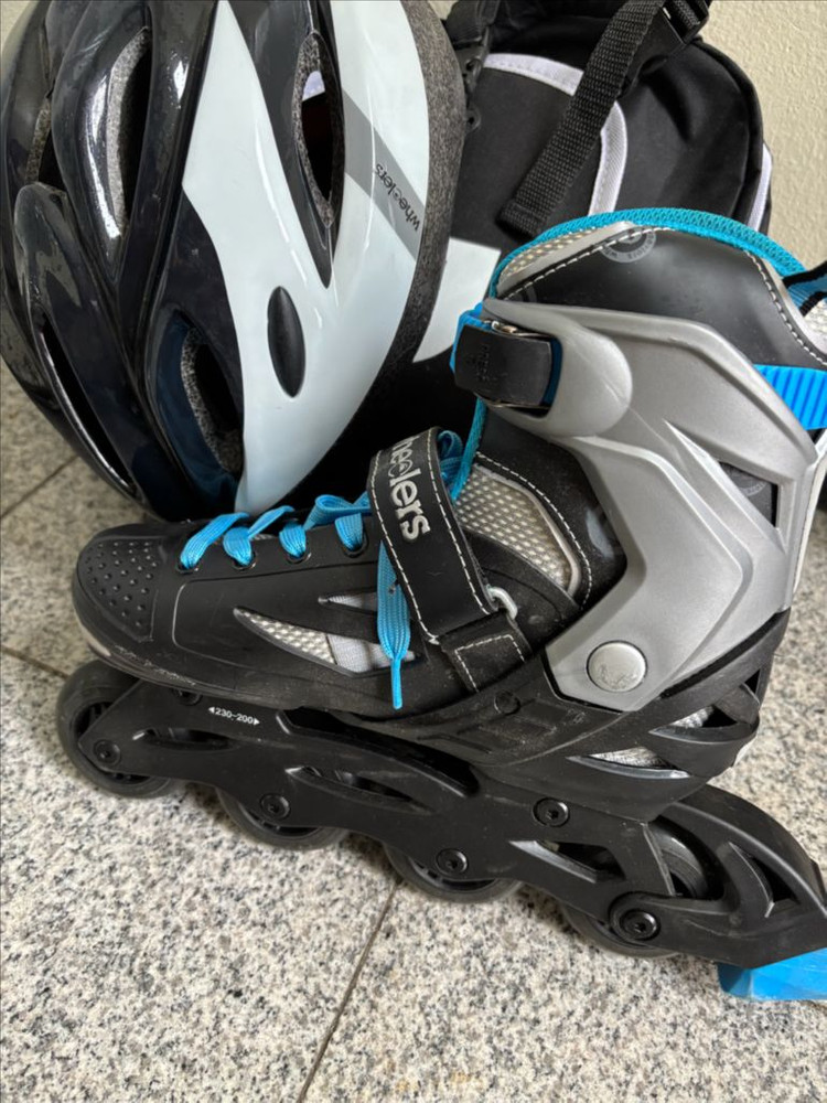 휠러스인라인 스케이트 2세트-200-230mm--4