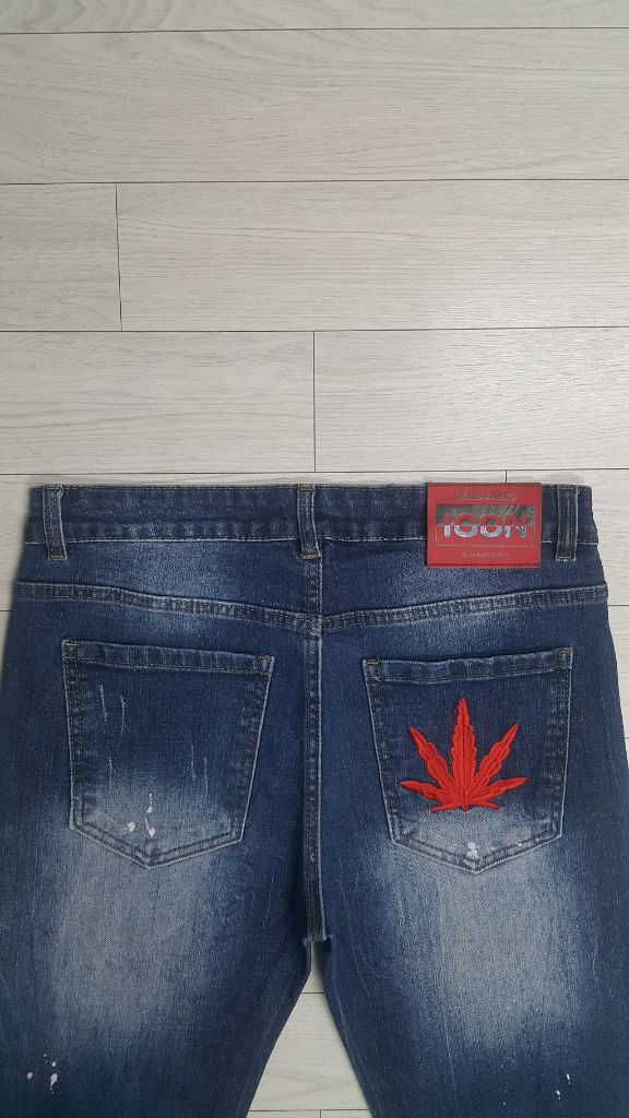 디스퀘어드2(사방스판) 수입대님 32인치(No.47)S급!--7