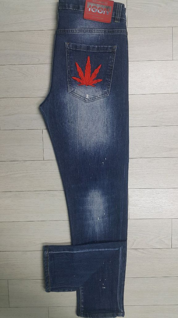 디스퀘어드2(사방스판) 수입대님 32인치(No.47)S급!--9