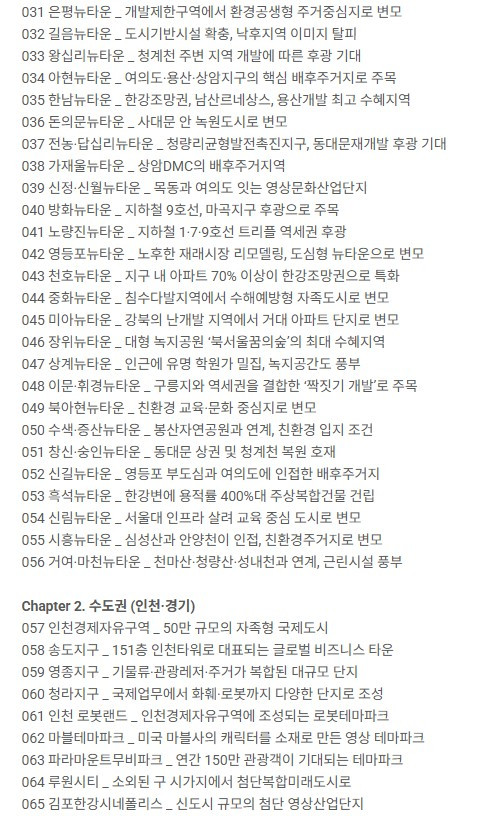 [부동산] 2010~2020 대한민국 미래지도 (새책)--7