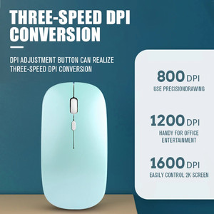[무선마우스] 충전식 2.4GHz 무선 블루투스 마우스 마카롱 색상 1 (새제품)