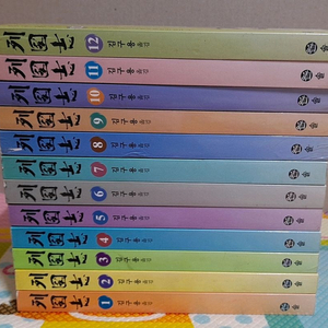 소설 책 김구용 열국지 전12권